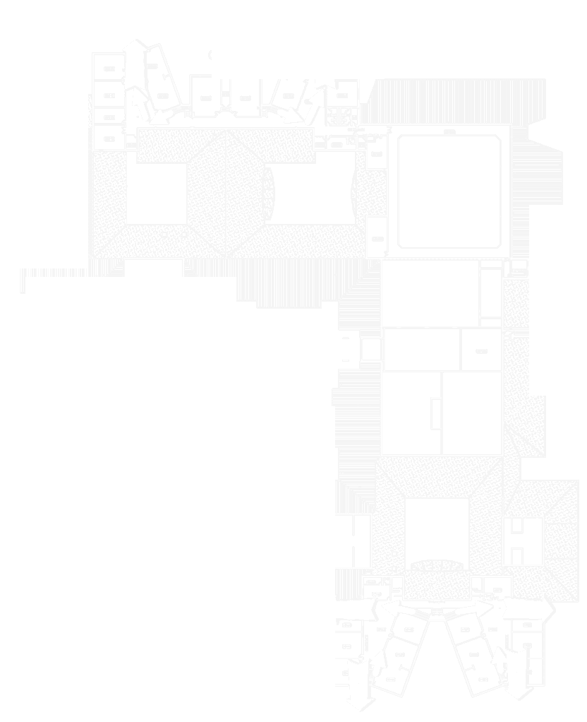 Second-floor schematic overlay